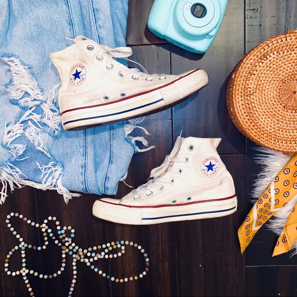Converse Shoes - High Top Converse White Chuck Taylors - Classic